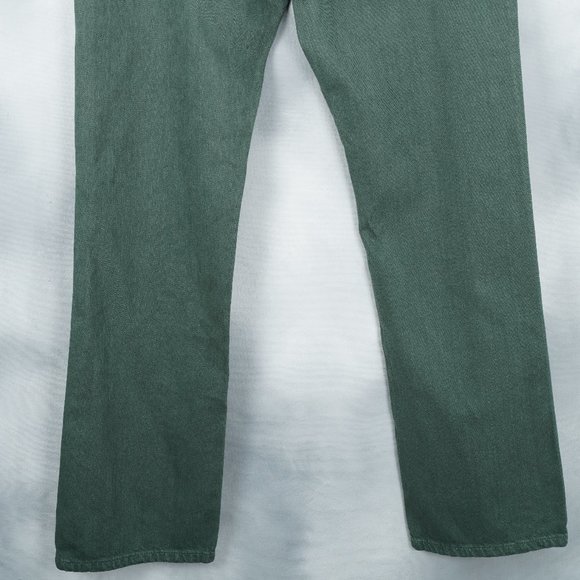 Tommy Hilfiger Green Denim Men's Jean Trousers | size 36x32 - Picture 5 of 10